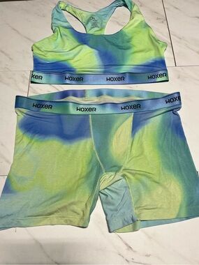 Woxer Boss 2.0 Racerback Bralette & Baller Modal Boxer Brief Size XL